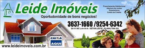 Leide Imóveis – Imobiliária – EMPRESA – PLANALTINA – GO – BR