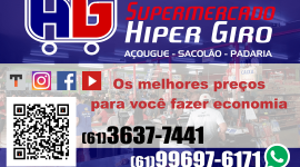 Supermercado Hiper Giro – EMPRESA – PLANALTINA – GO – BR