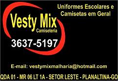 Vesty Mix – Camiseteria – EMPRESA – PLANALTINA – GO – BR