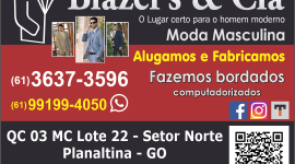 Blazer’s e Cia – Moda Masculina – EMPRESA – PLANALTINA – GO – BR