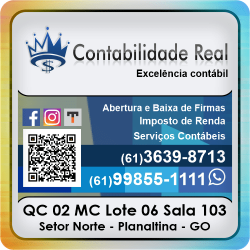 JCS1T - Contabilidade Real - Serviços Contábeis - EMPRESA - Planaltina - GO - BR - Tudaq - 260