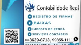 Contabilidade Real – Serviços Contábeis – EMPRESA – PLANALTINA – GO – BR