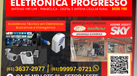 Eletrônica Progresso – Antenas e Serviços – EMPRESA – PLANALTINA – GO – BR