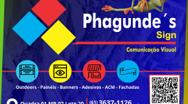 Phagunde’s Sign – Comunicação Visual – EMPRESA – PLANALTINA – GO – BR