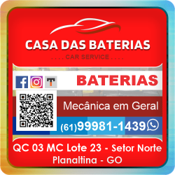 JCS1T - Casa das Baterias - Mecânica e Baterias - Empresa - Planaltina - GO - BR - Tudaq - 257