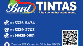 Buri Tintas – A Loja do Melhor Atendimento – SÃO SEBASTIÃO – DF – BR