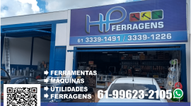 HP Ferragens – Ferramentas e Utilidades – EMPRESA – SÃO SEBASTIÃO – DF – BR