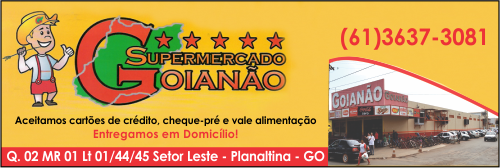 Supermercado Goianão – EMPRESA – PLANALTINA – GO – BR