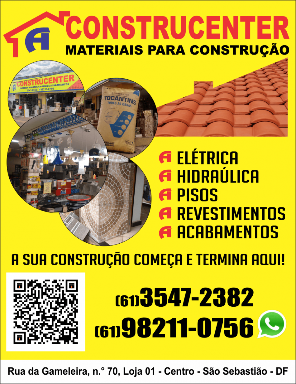 Construcenter Materiais para Construção EMPRESA SÃO SEBASTIÃO