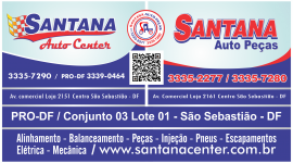 Santana Auto Center – Peças e Serviços – EMPRESA – SÃO SEBASTIÃO – DF – BR