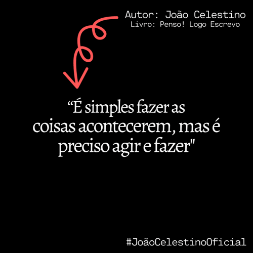 JCS1T - Frases do Livro Penso Logo Escrevo - Tudaq - BR - 124