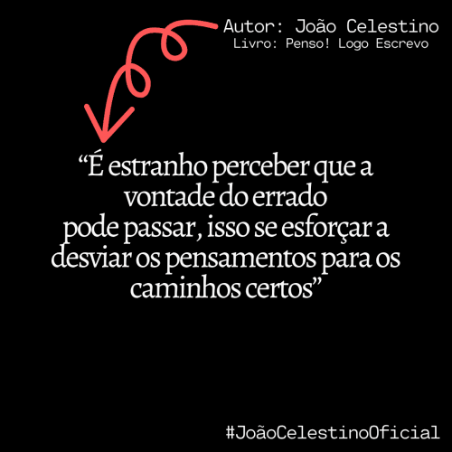 JCS1T - Frases do Livro Penso Logo Escrevo - Tudaq - BR - 147