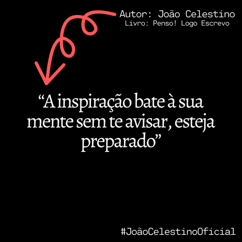 JCS1T - Frases do Livro Penso Logo Escrevo - Tudaq - BR - 150