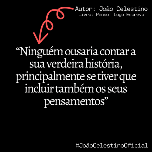 JCS1T - Frases do Livro Penso Logo Escrevo - Tudaq - BR - 151