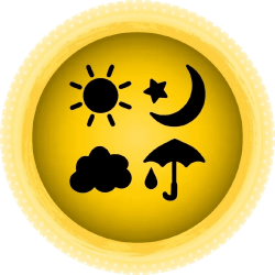 JCS1T - Pictograma - Clima, Tempo e Temperaturas na Natureza - TEMA - BR - Tudaq - 345