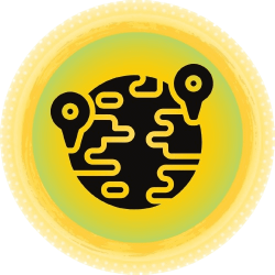 JCS1T - Pictograma - Lugares no Planeta Para Conhecer e Visitar - TEMA - BR - Tudaq - 383