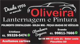 Oliveira Lanternagem e Pintura – EMPRESA – PLANALTINA – GO – BR