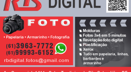 RB Digital – Fotos, Papelaria, Armarinho e Serviços – EMPRESA – SÃO SEBASTIÃO – DF – BR