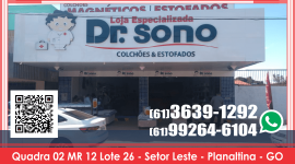 Dr. Sono – Colchões e Estofados – EMPRESA – PLANALTINA – GO – BR