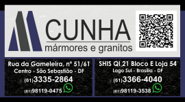 Marmoraria M. Cunha – Mármores e Granitos – EMPRESA – SÃO SEBASTIÃO – DF – BR
