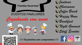 Família Gourmet – Eventos Familiares – EMPRESA – RECANTO DAS EMAS – DF – BR