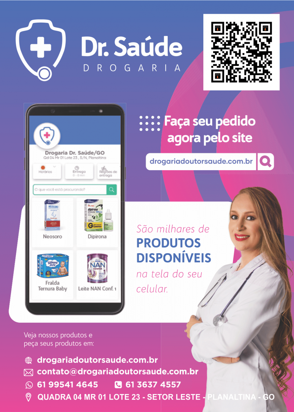 Drogaria Dr. Saúde - EMPRESA - PLANALTINA - GO - BR