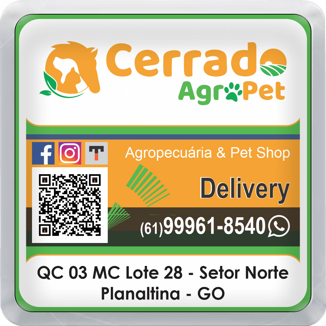 Cerrado Agropet - Agropecuária e Pet Shop - EMPRESA - PLANALTINA - GO - BR 