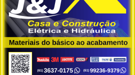 J & J – Casa e Construção – EMPRESA – PLANALTINA – GO – BR