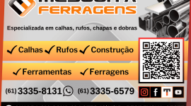 Mesquita Ferragens – Calhas, Rufos e Ferramentas – EMPRESA – SÃO SEBASTIÃO – DF – BR